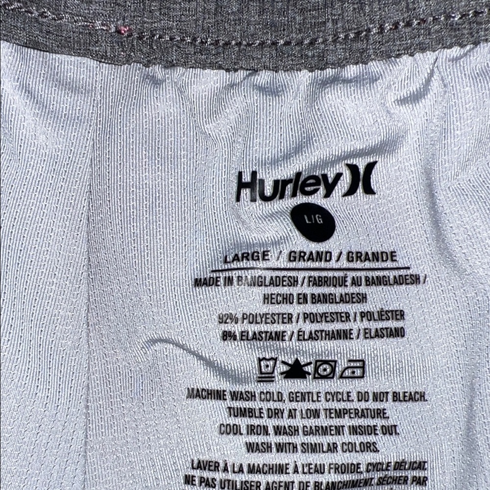 Hurley Pink Floral Board Shorts Men’s size Large - Picture 2 of 9